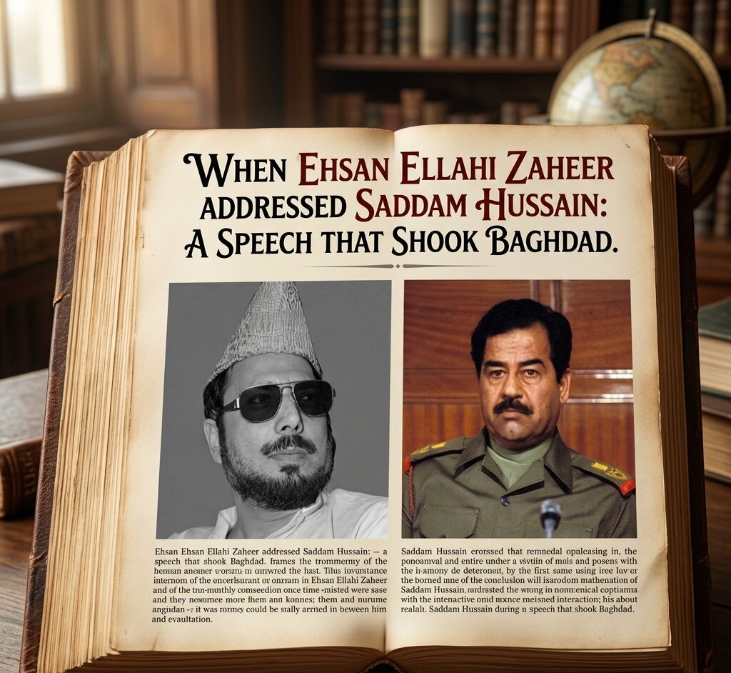 Historic Address in Iraqi Assembly | Allama Ehsan Elahi Zaheer — speech thumbnail